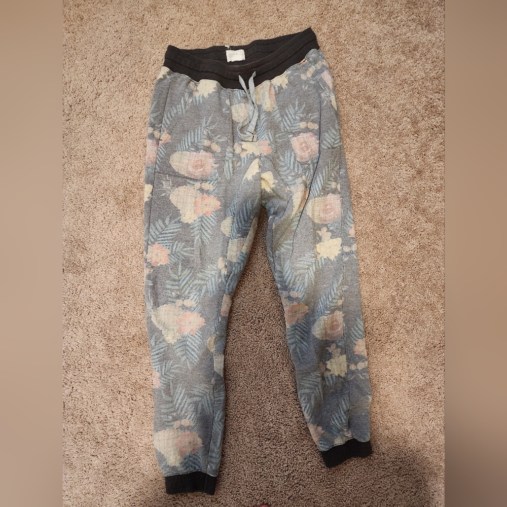 Floral Pattern Joggers